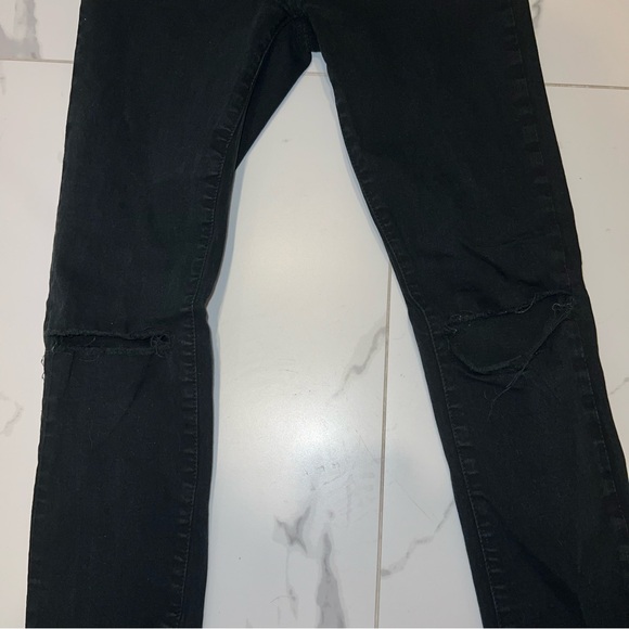 Urban Outfitters BDG high rise skinny jeans ripped at the knees - Picture 3 of 5